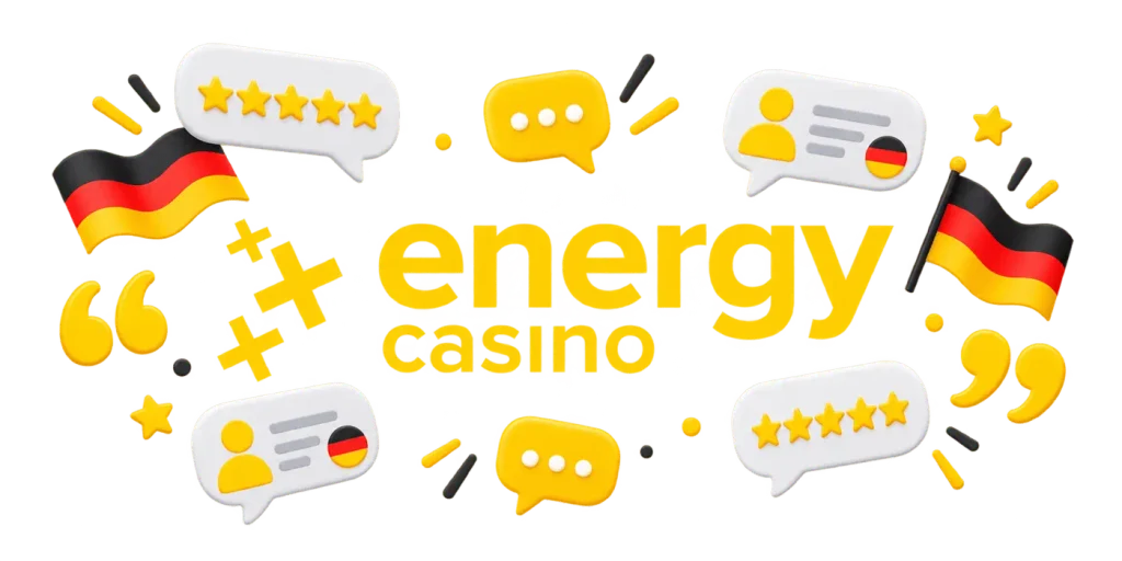 Bild zu den Bewertungen von Energy Casino